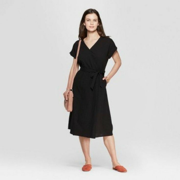 universal thread black dress